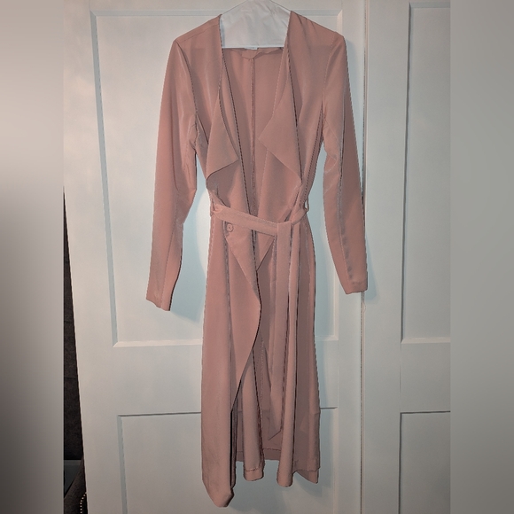 Vero Moda Pink Waterfall Coat - Picture 6 of 11